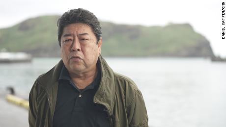 Shigenori Takenishi, chef de la coopérative de pêche locale, craint que la montée des tensions n’affecte le commerce de la pêche.