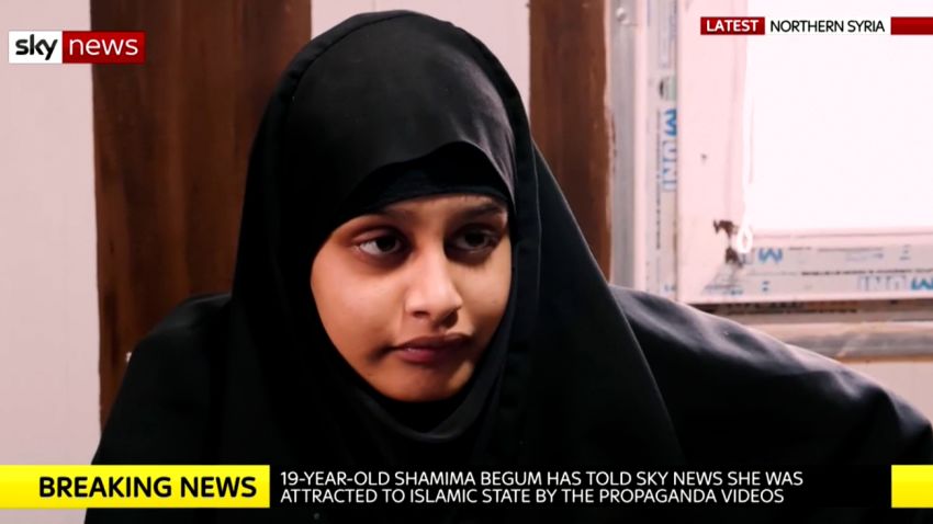 Shamima Begum Sky Fév 2019